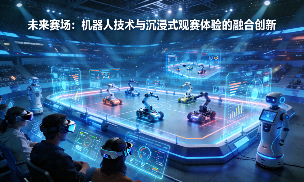 未来赛场：机器人技术与沉浸式观赛体验的融合创新